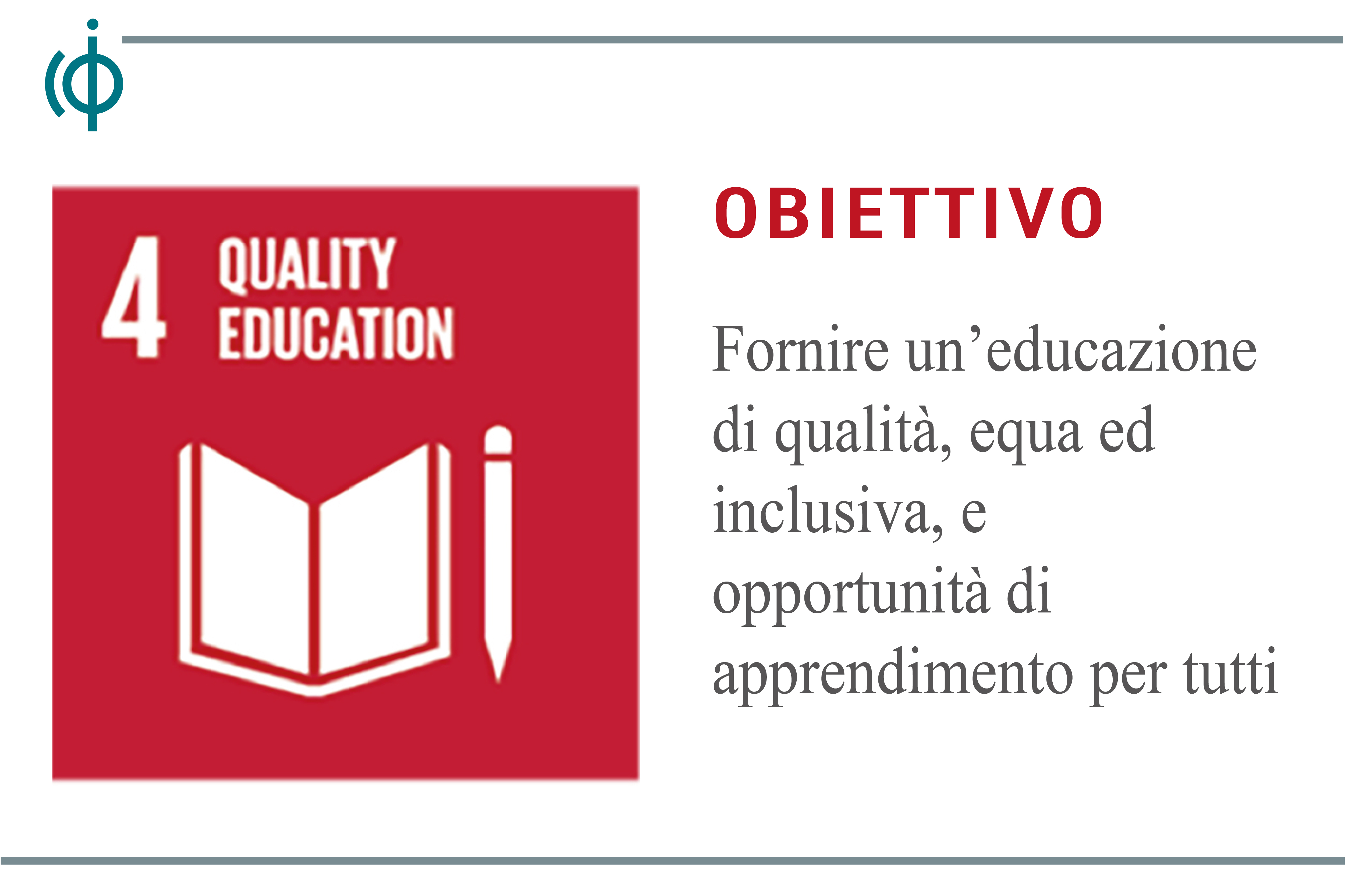 educazione di qualità quality education_scuola