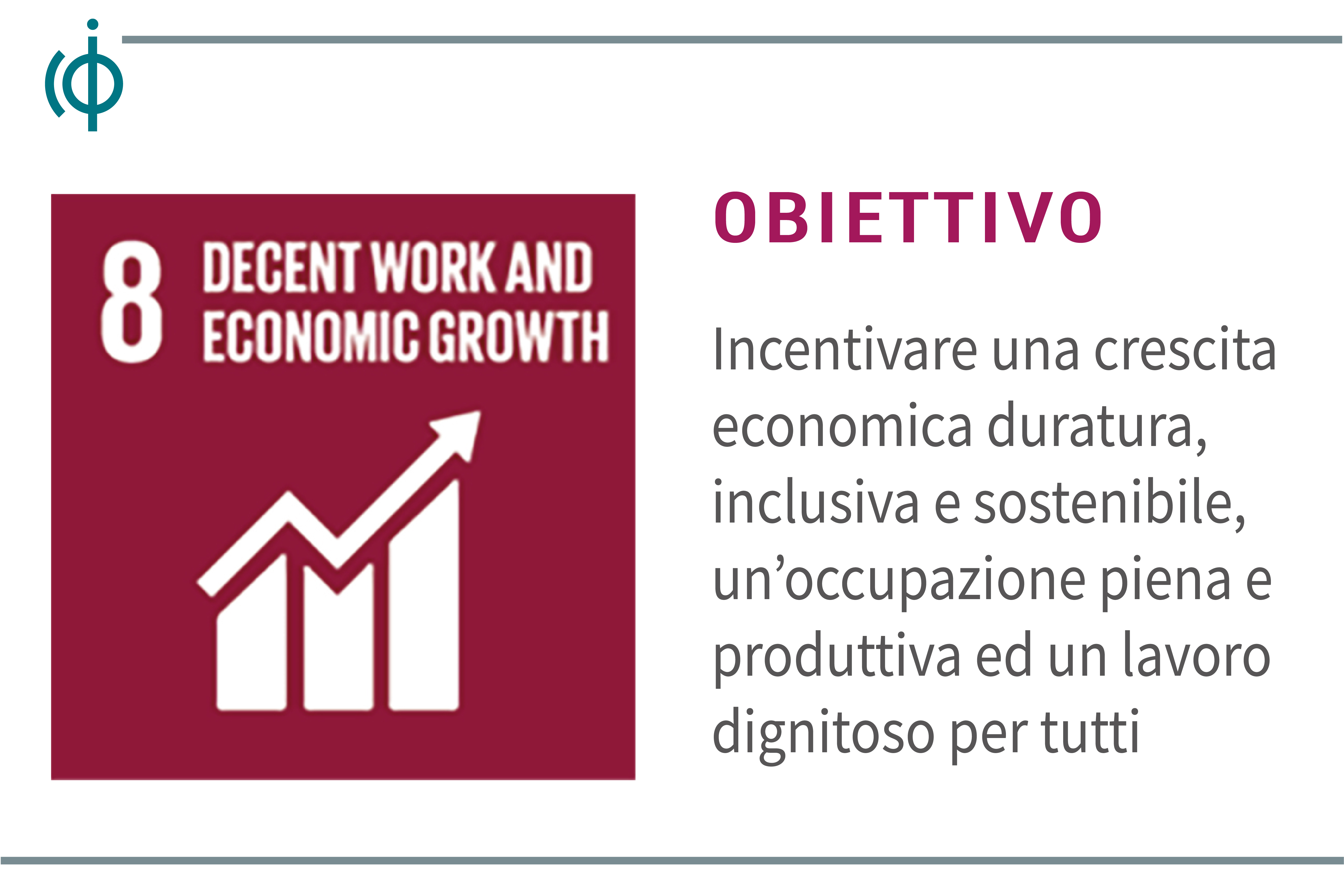 Lavoro dignitoso e crescita economica